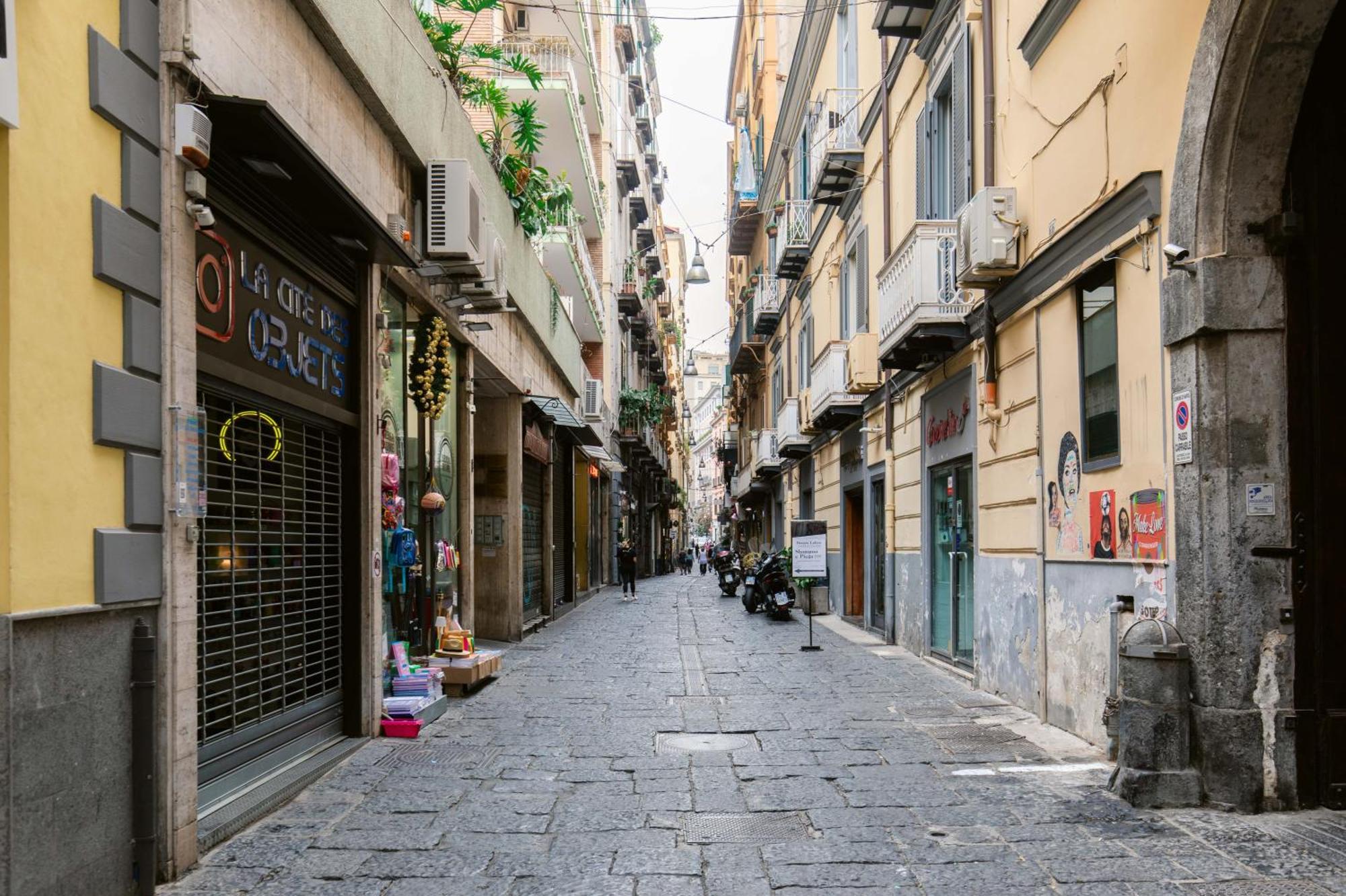 Calaba Chiaia Lejlighed Napoli Eksteriør billede
