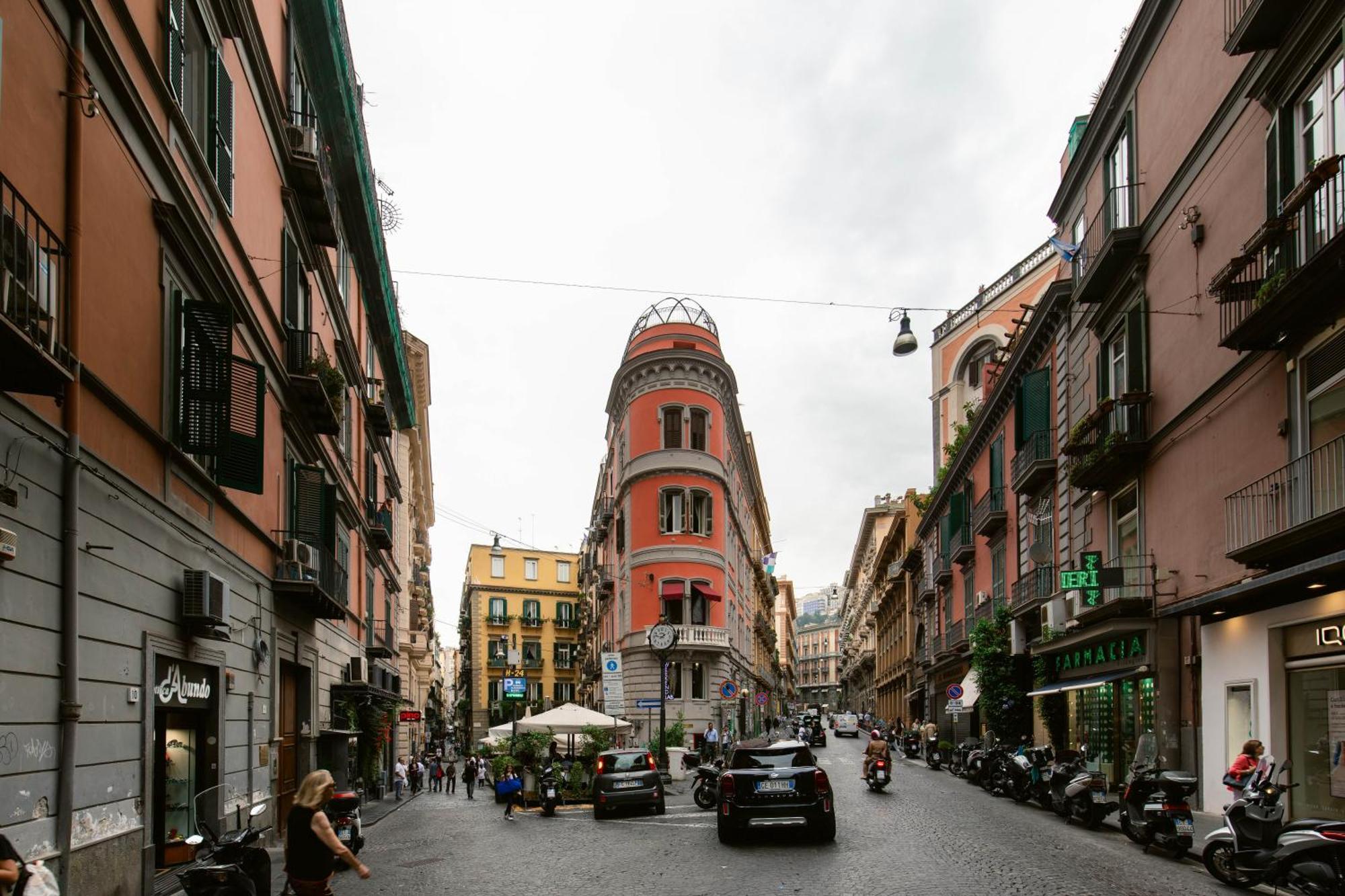 Calaba Chiaia Lejlighed Napoli Eksteriør billede